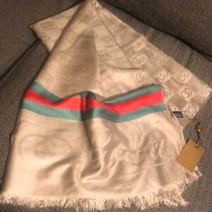 Silk scarf/shawl GG lowered from $100.